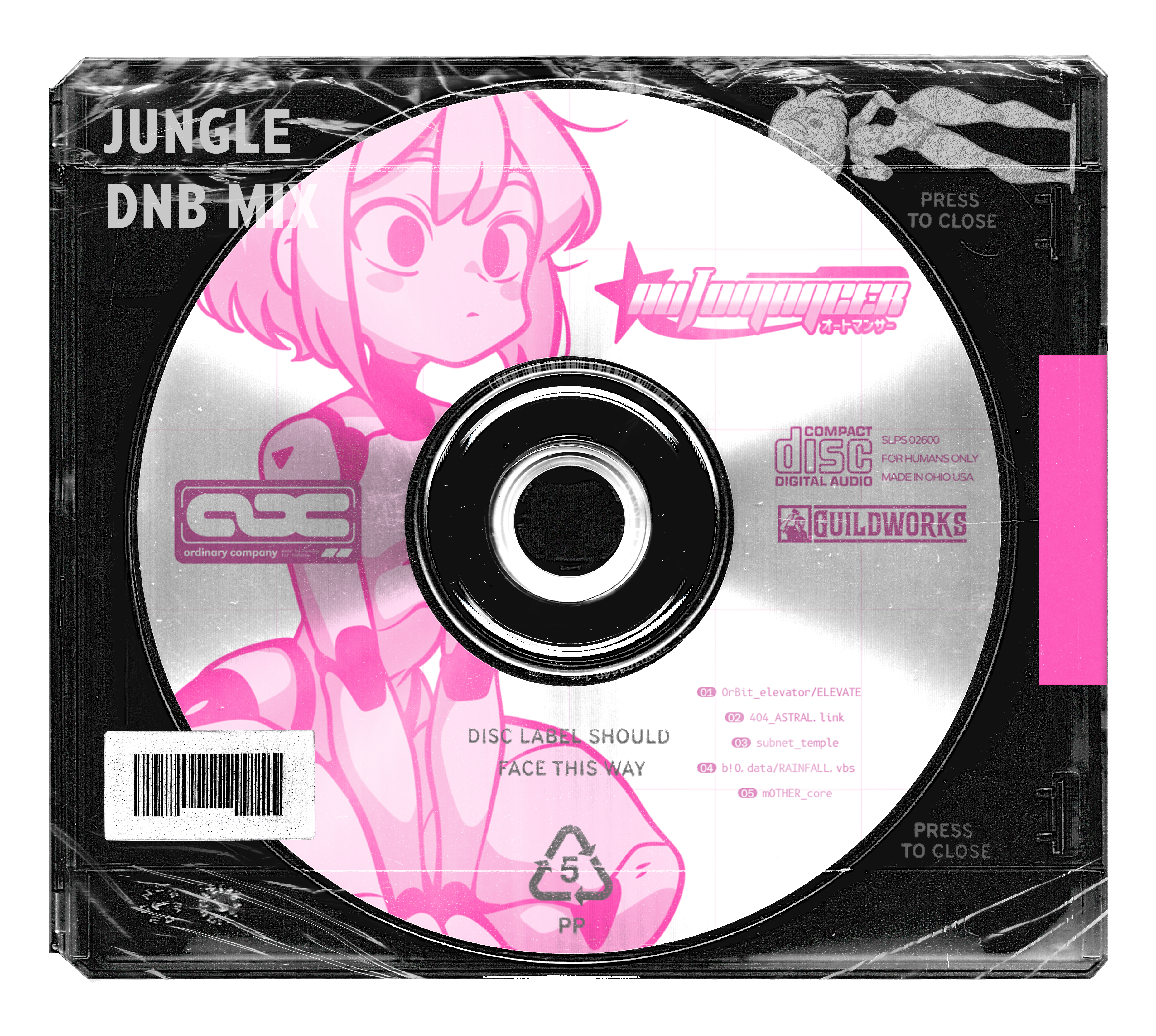 CD Packaging Mockup